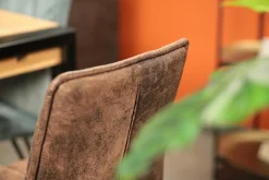 Chaise de salle à manger havane avec pieds épingle (lot de 2) MALMOE