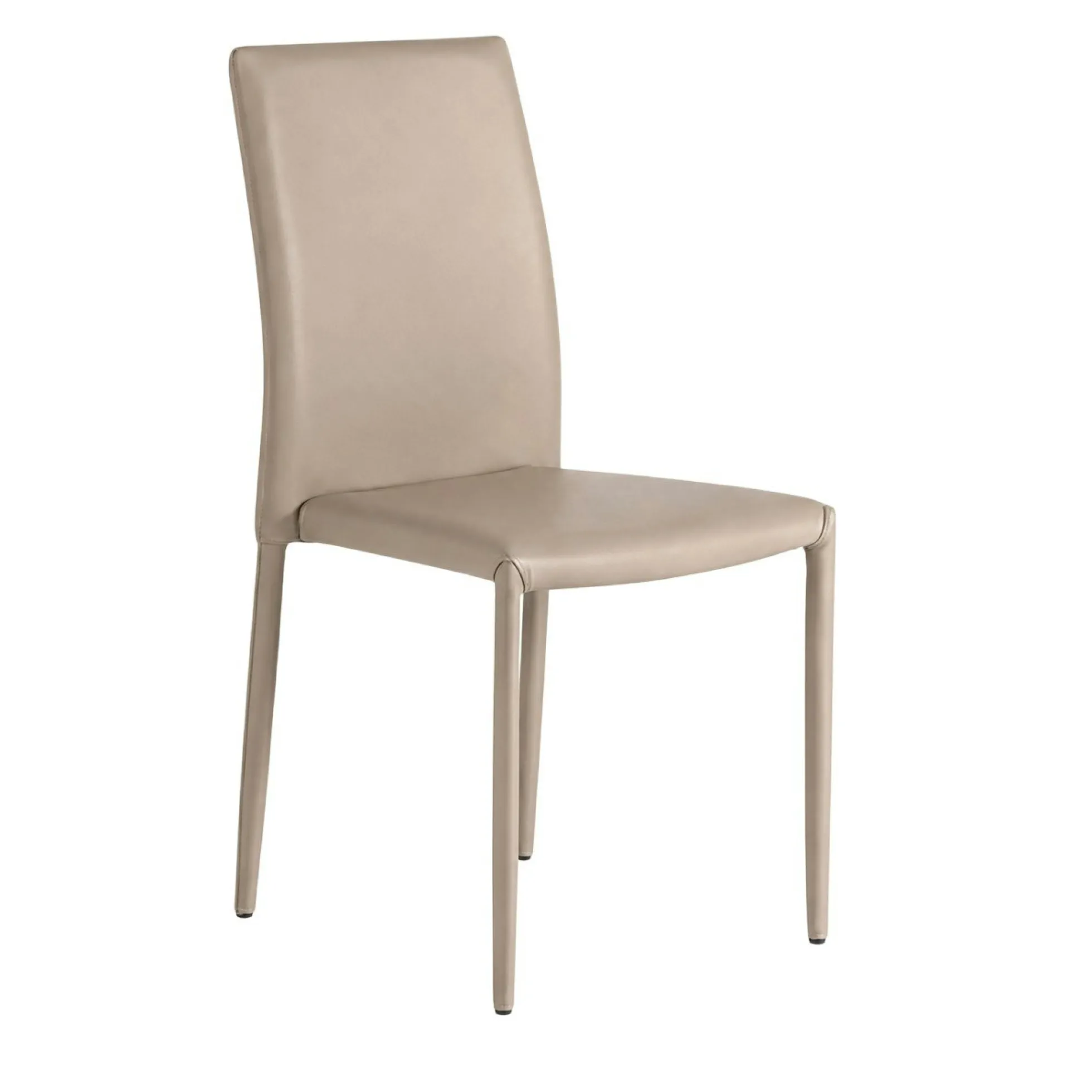 Chaise de salle à manger taupe moderne (lot de 2) LORA