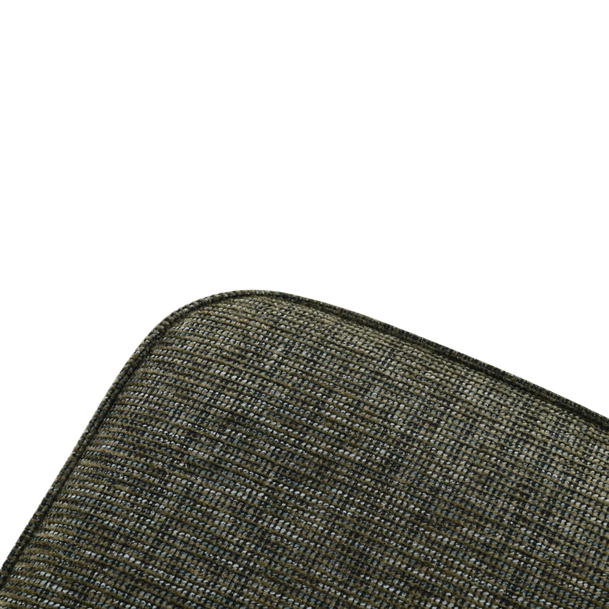 Chaise de salle à manger vert chiné pivotante (x2) LUGANO
