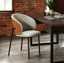 Chaise design beige (lot de 2) HAWAI