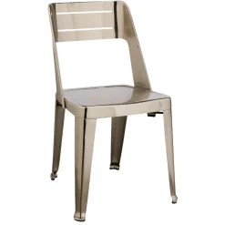 Chaise design chrome (lot de 2) HELSINKI