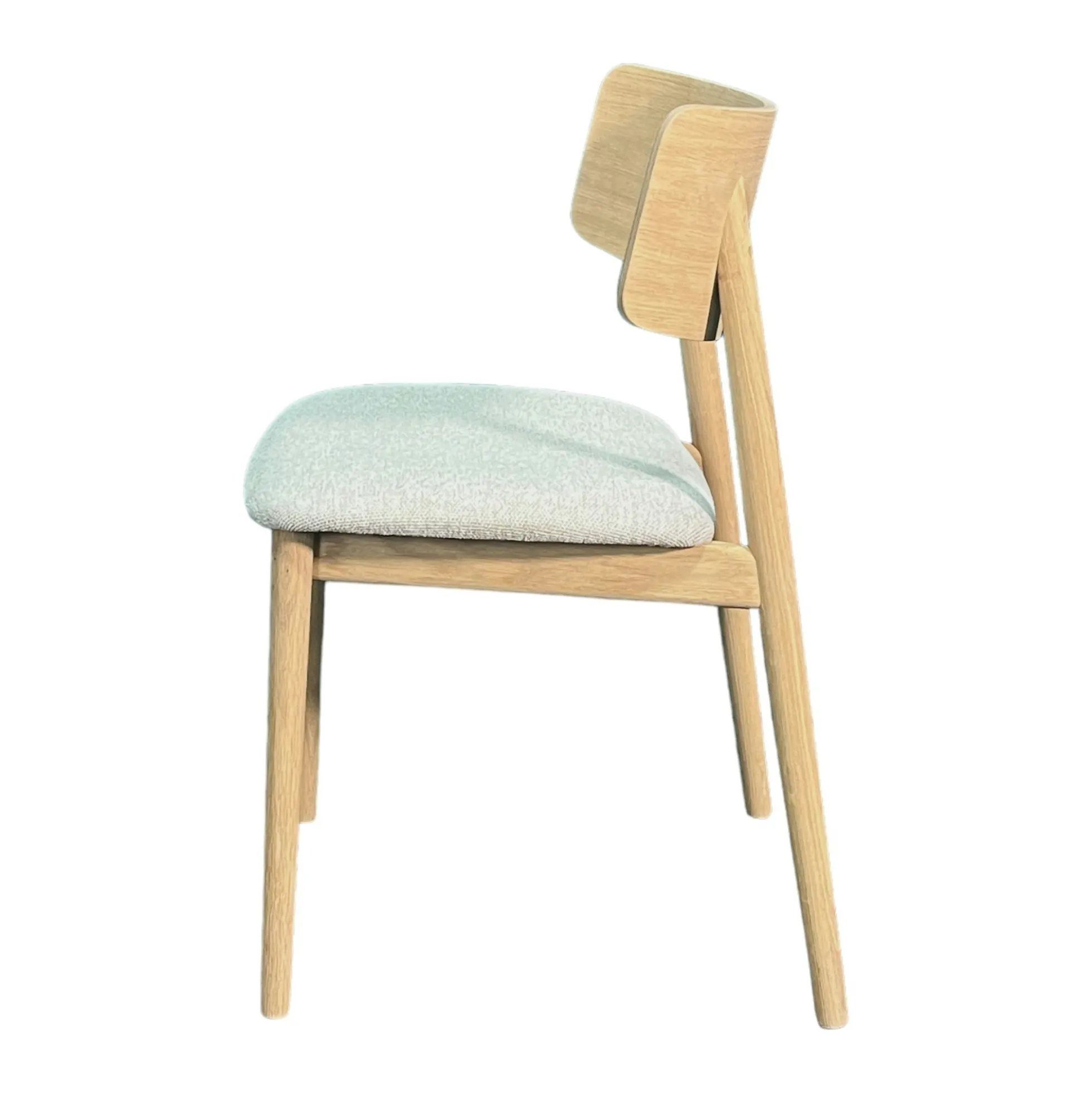 Chaise en bois moderne (finition chêne blanc) COLOGNE