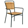 Chaise intérieur / extérieur en teck (lot de 2) LAKEWOOD