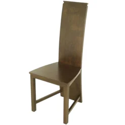 Chaise moderne hévéa massif HELENA