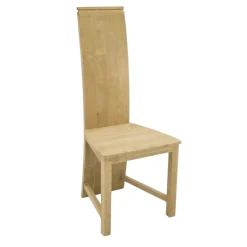 Chaise moderne hévéa massif HELENA