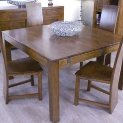 Chaise moderne hévéa massif HELENA