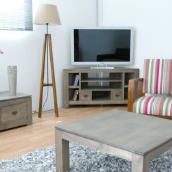 Chaise moderne hévéa OLGA