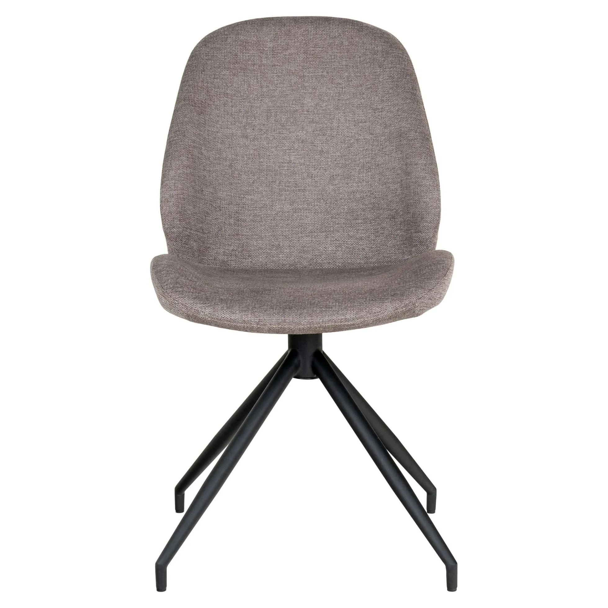 Chaise pivotante gris minéral (lot de 2) BERLIN