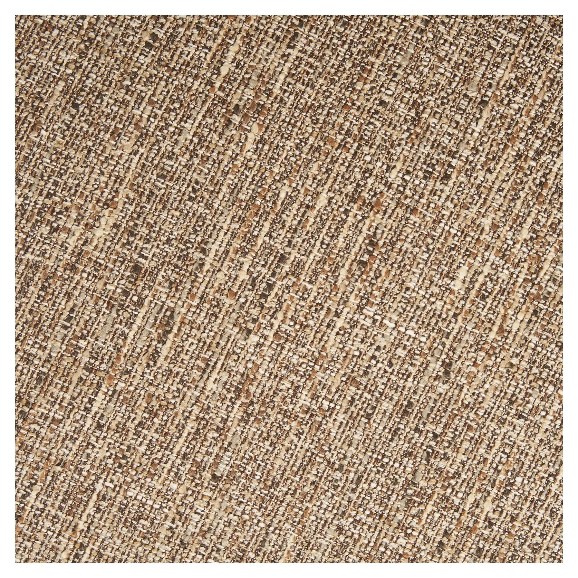 Chaise rétro en bois et tissu brun foncé (lot de 2) BEGO