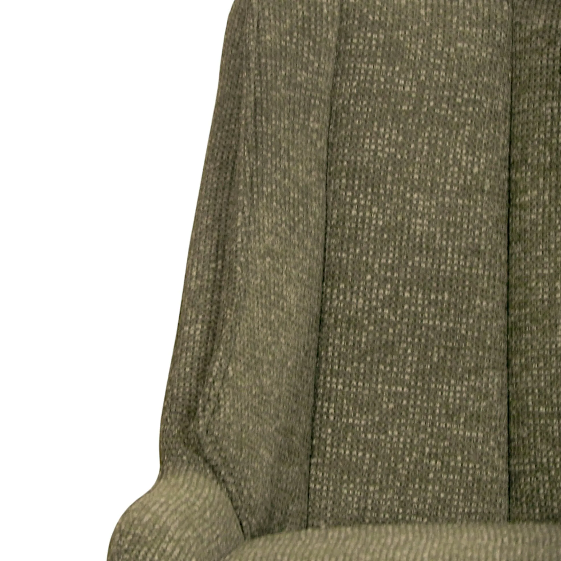 Chaise vert foncé pivotante en velours texturé (lot de 2) IENA