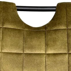 Chaise vert kaki avec poignée (lot de 2) MALMOE