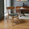 Chaise vintage carrée hévéa SIXTIES