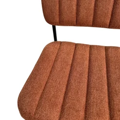 Chaise vintage rouille FAIRLIE (lot de 2)