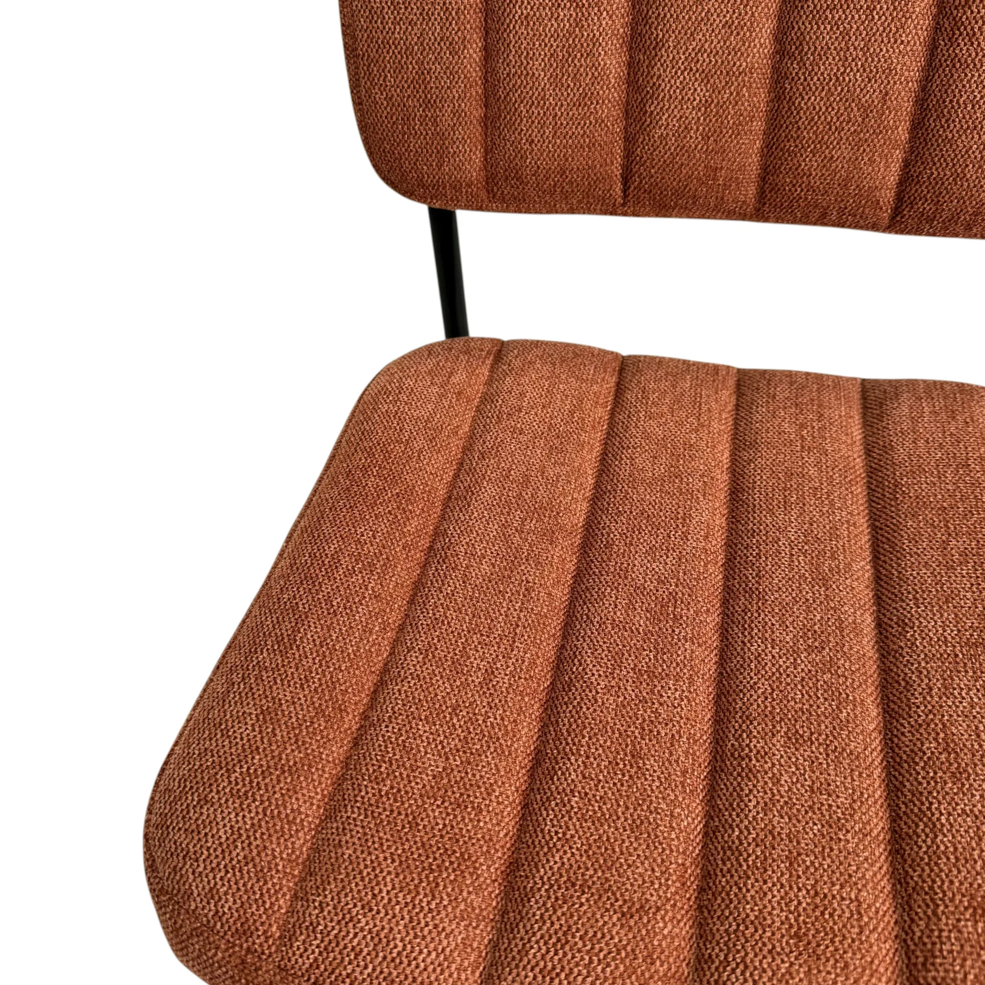 Chaise vintage rouille FAIRLIE (lot de 2)