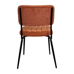 Chaise vintage rouille FAIRLIE (lot de 2)
