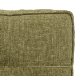 Chauffeuse convertible 1 place en tissu couleur vert ASTORI