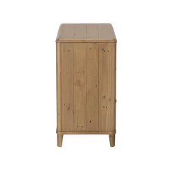 Chiffonnier en bois recyclé FSC 5 tiroirs HANOI