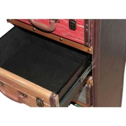 Chiffonnier façon valises colorées PUNO