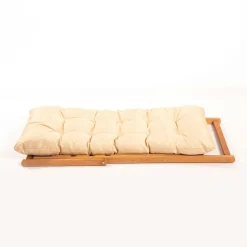 Chilienne beige confort - pliante, inclinable SORA