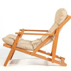 Chilienne beige pliante - grand confort SORA