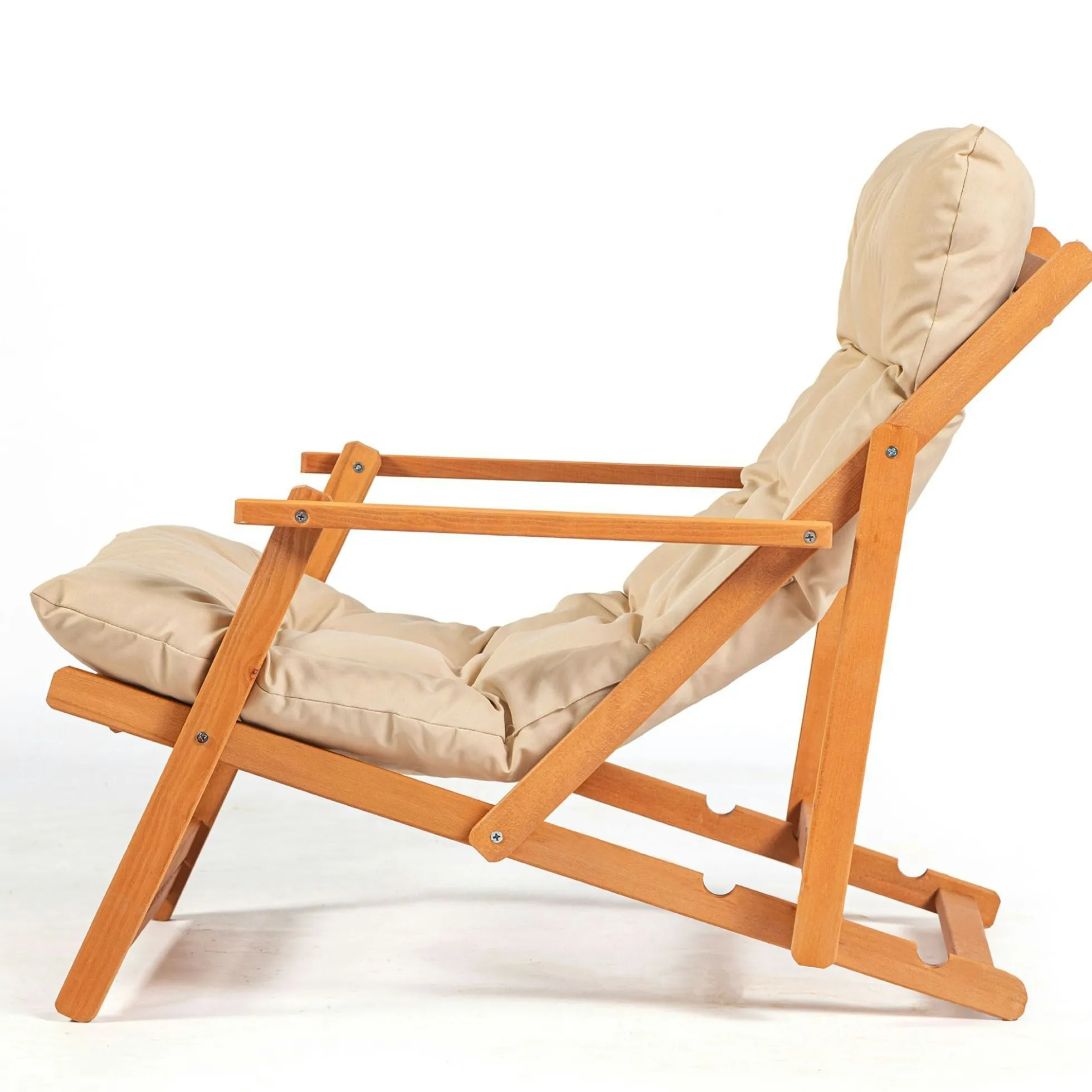 Chilienne beige pliante - grand confort SORA