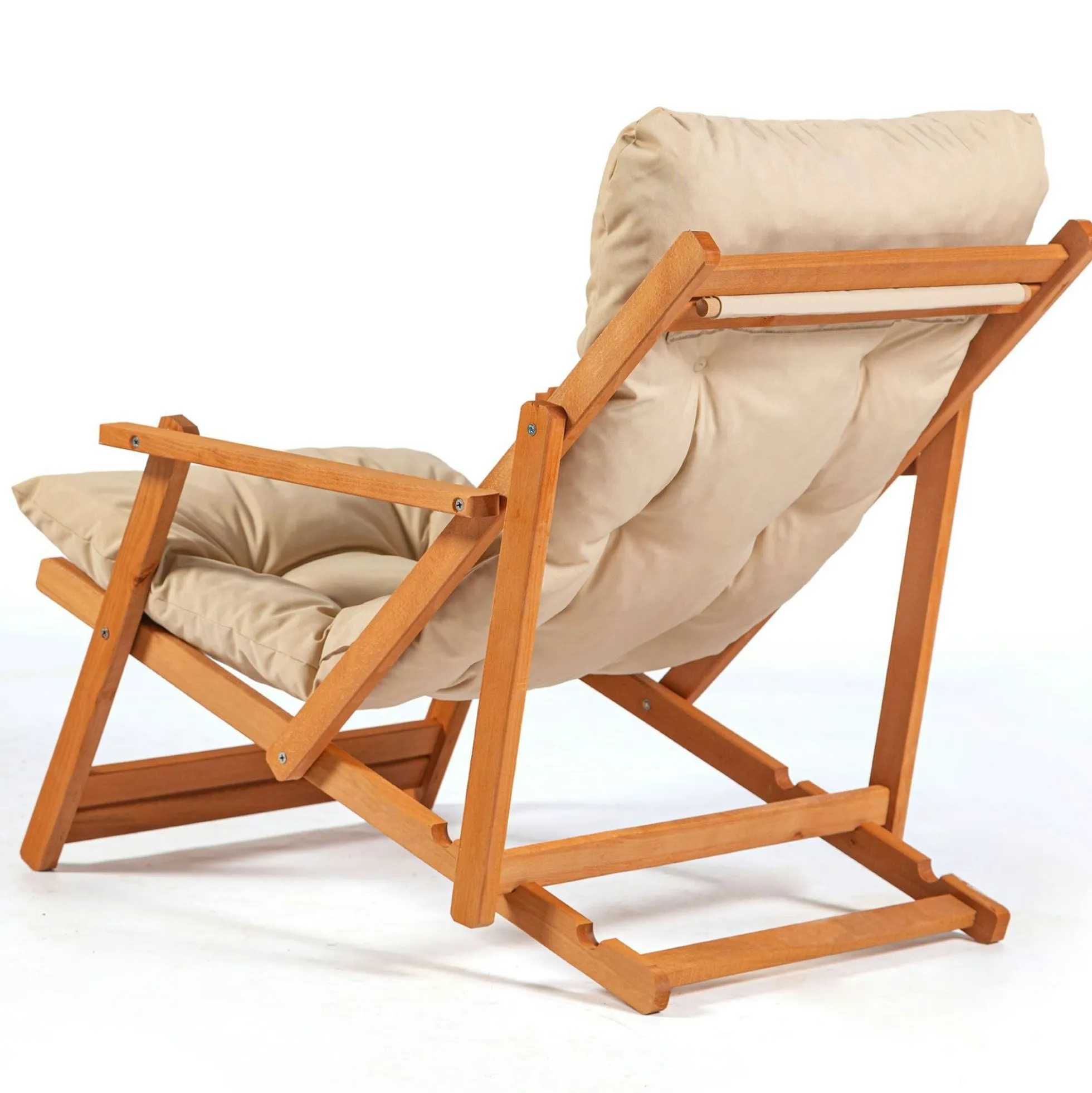 Chilienne beige pliante - grand confort SORA