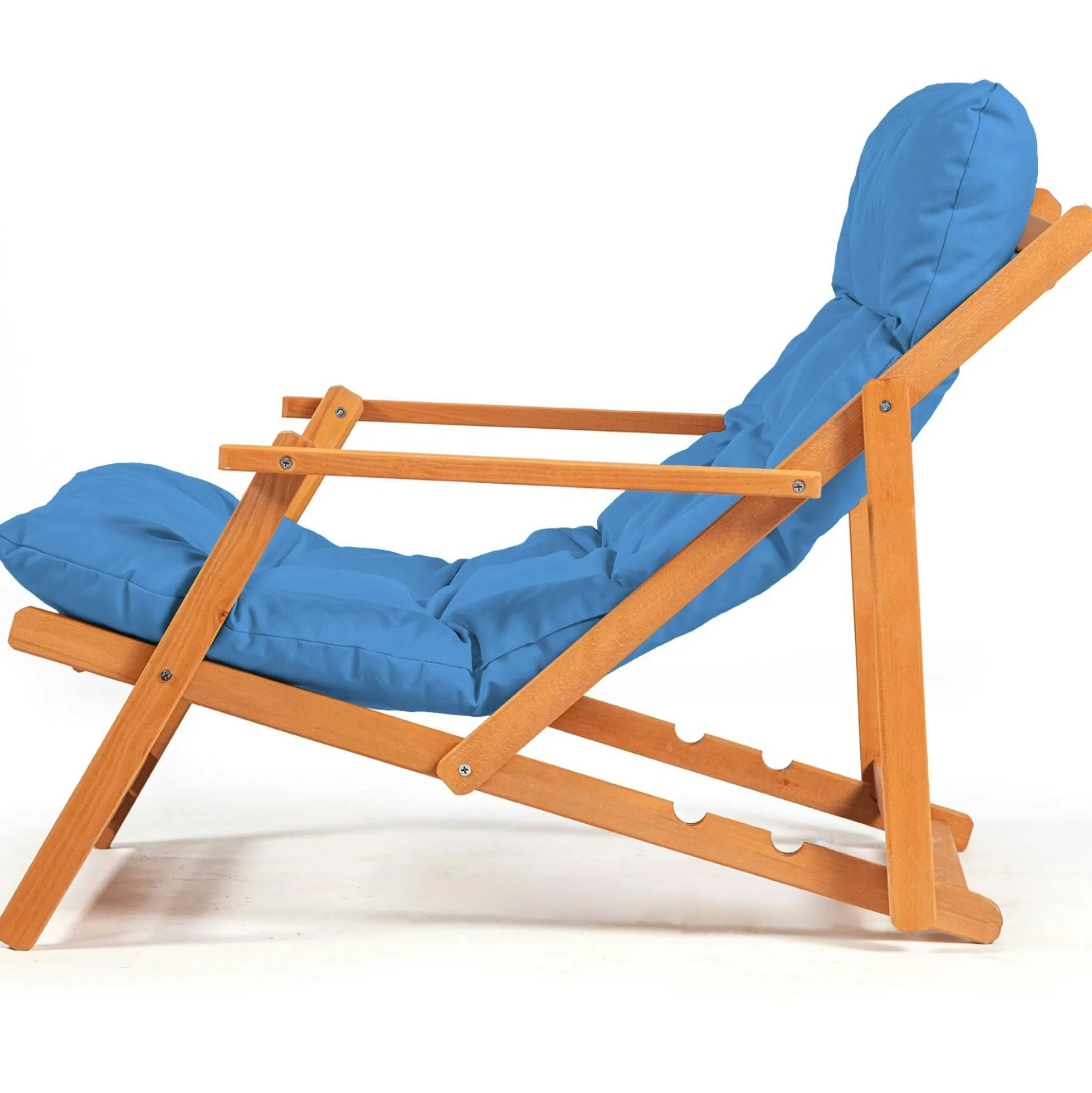 Chilienne bleue pliante - grand confort SORA