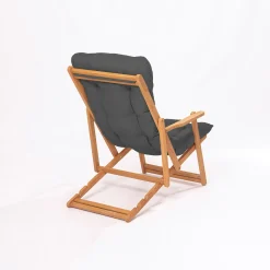 Chilienne grise pliante - grand confort SORA