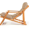 Chilienne taupe pliante - grand confort SORA
