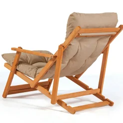 Chilienne taupe pliante - grand confort SORA