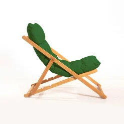 Chilienne verte confort - pliante, inclinable SORA