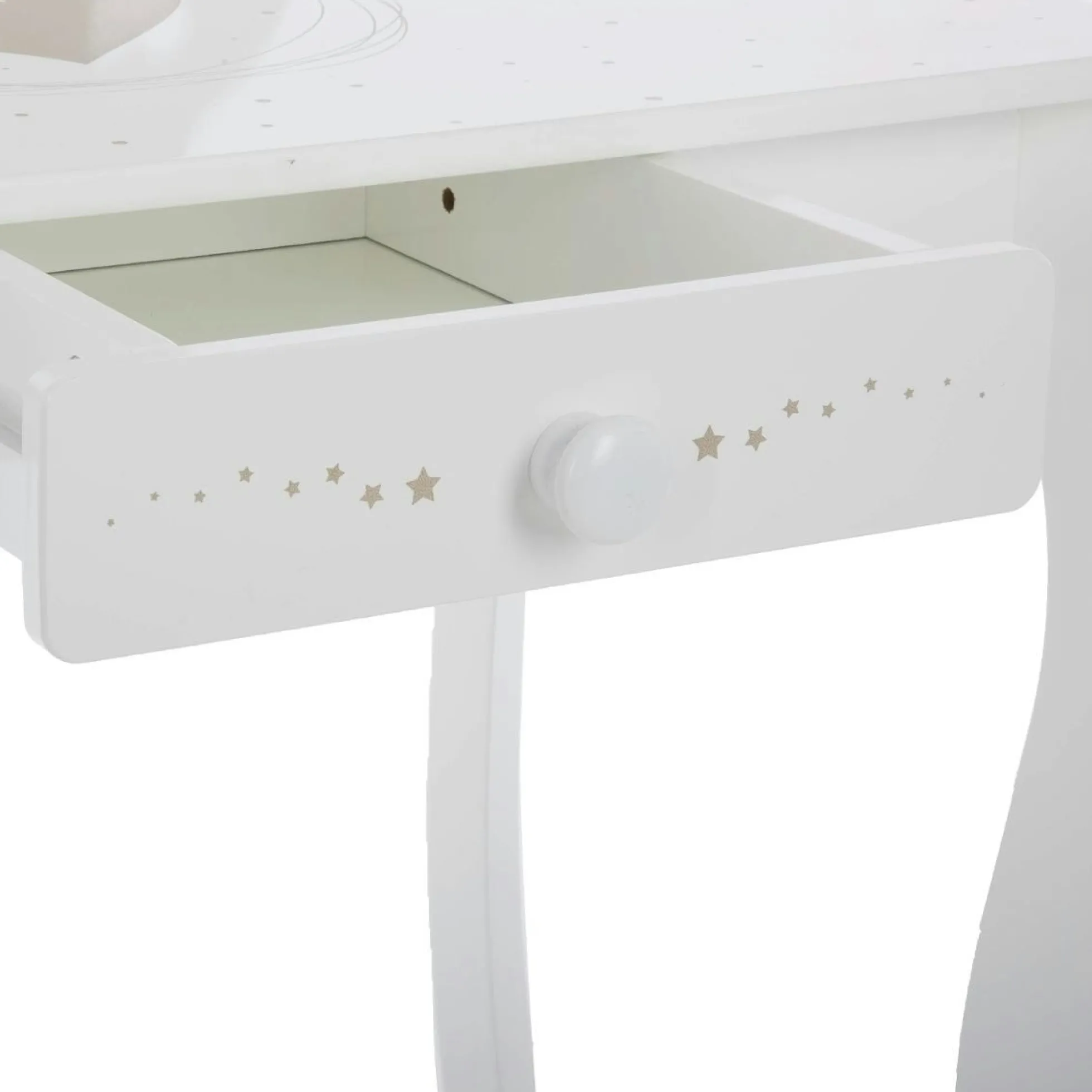 Coiffeuse enfant avec tabouret