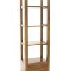 Colonne Hévéa 2 tiroirs, 4 étagères 50x40x190cm NIAGARA