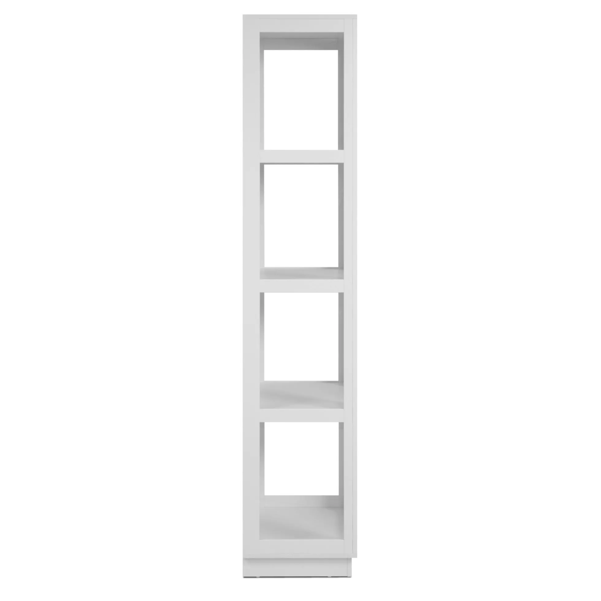Colonne vitrine blanche 1 porte 4 niveaux RAVEN