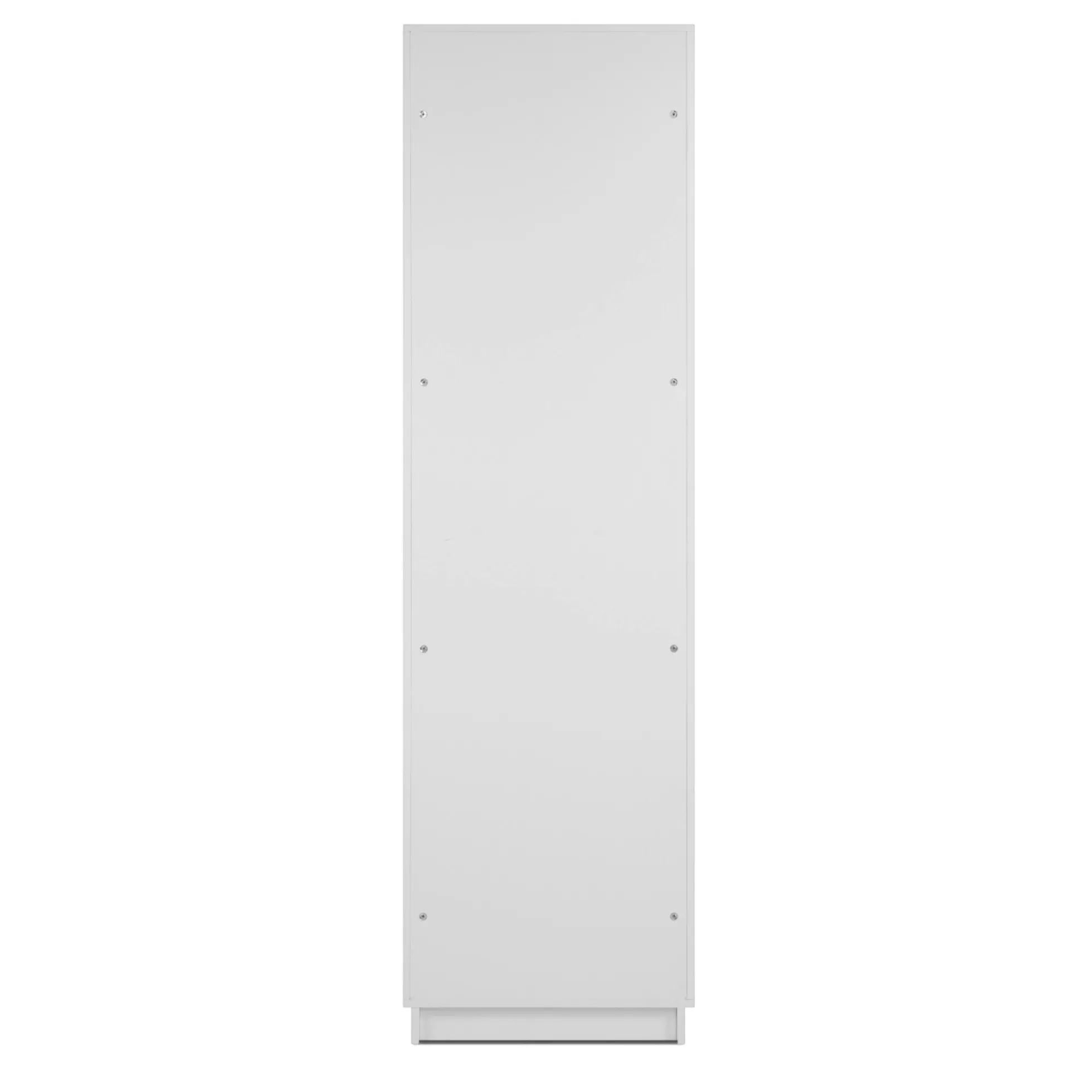 Colonne vitrine blanche 1 porte 4 niveaux RAVEN