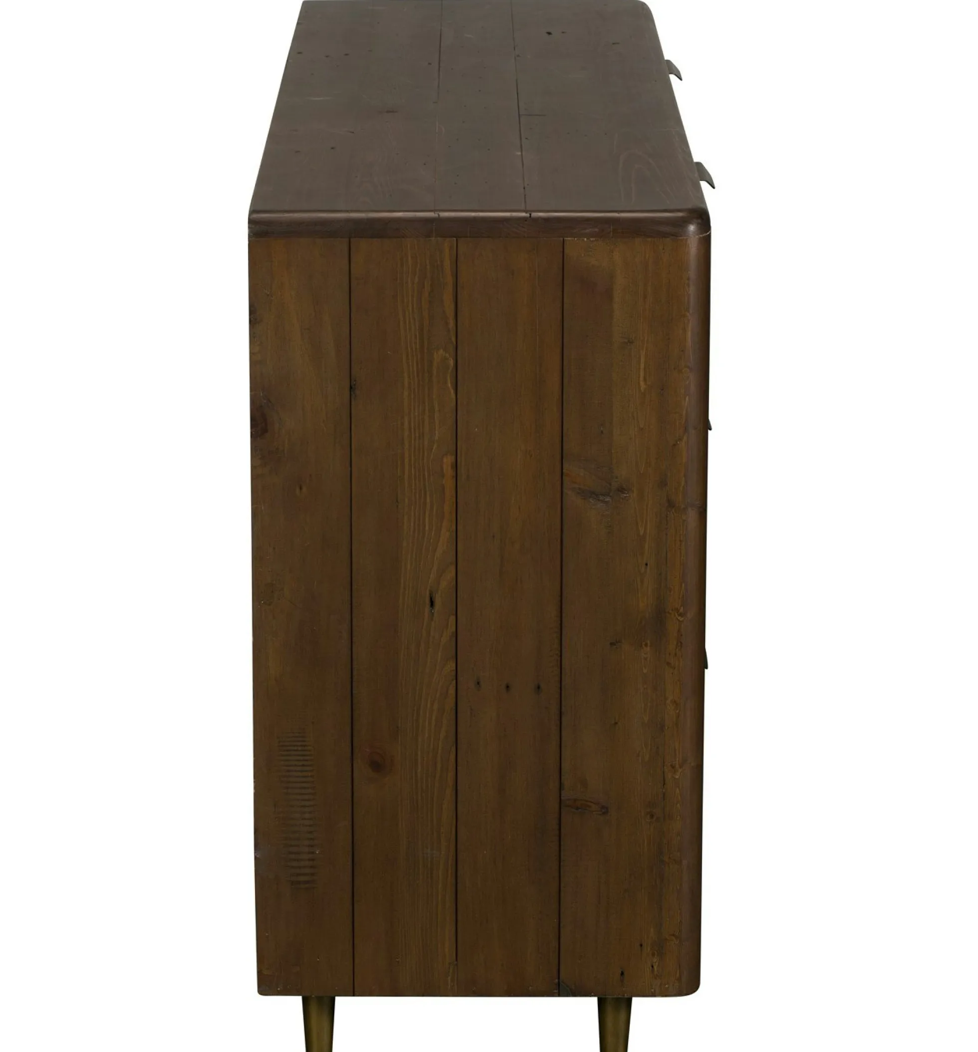 Commode bois recyclé brun 6 tiroirs QUEENSTOWN