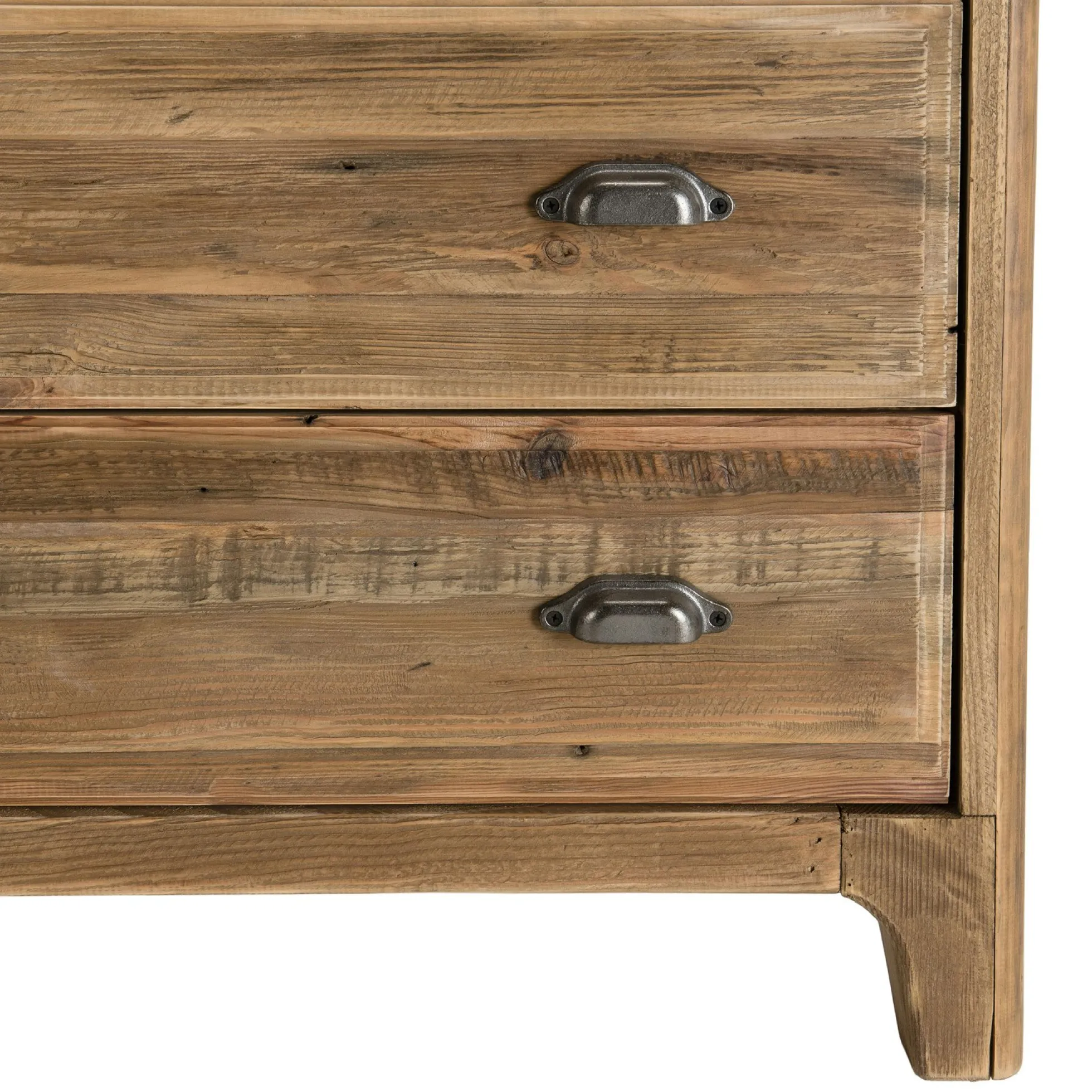 Commode de chambre en bois de pin recyclé DENVER