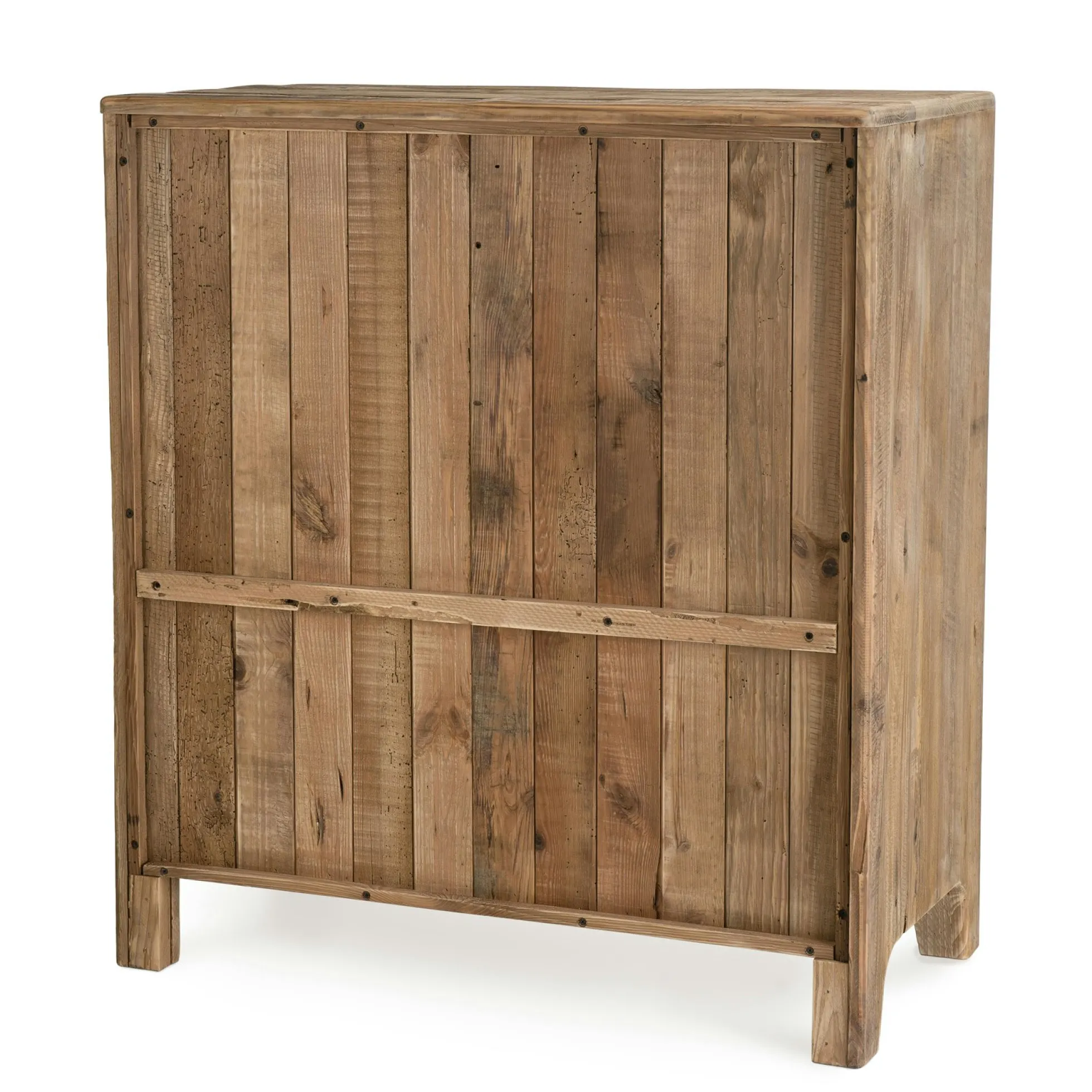 Commode de chambre en bois de pin recyclé DENVER