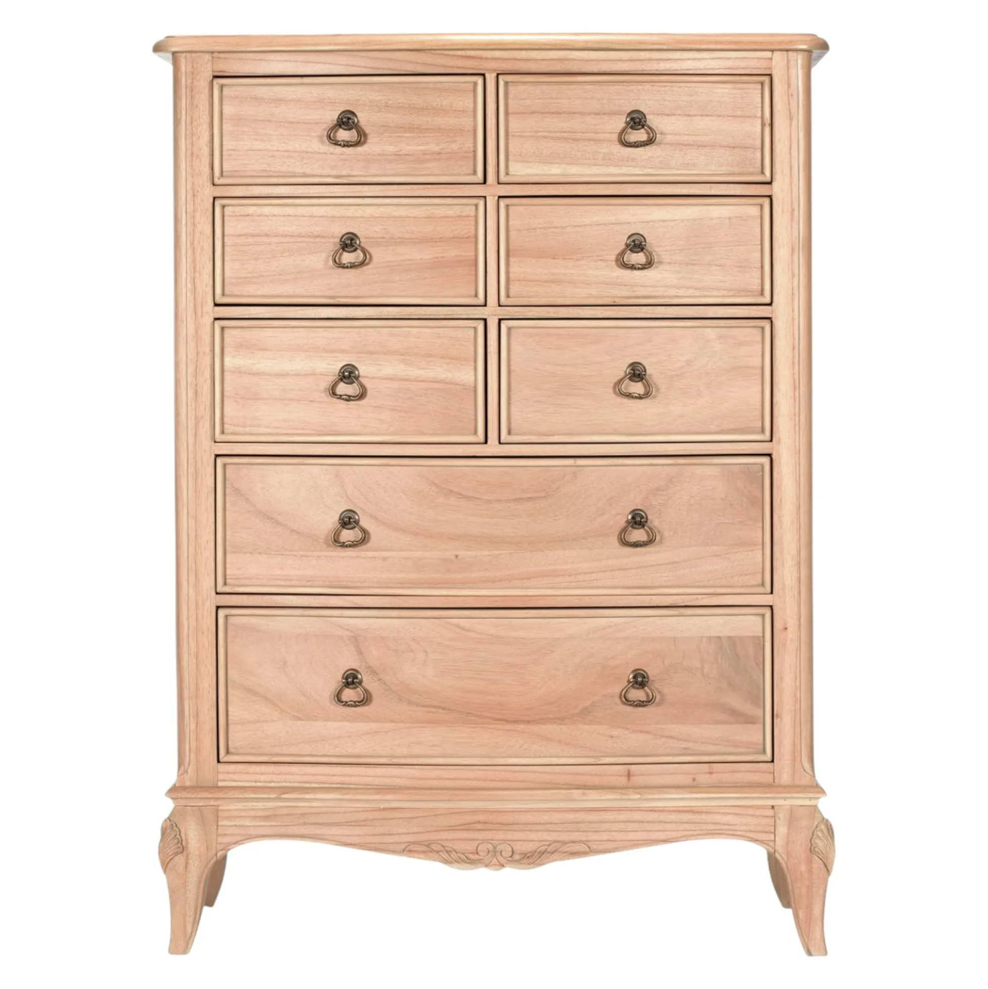 Commode en bois 8 tiroirs BLOIS