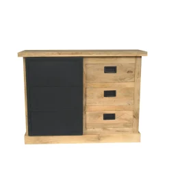 Commode industrielle moderne à porte coulissante CEYLAN