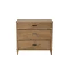 Commode 3 tiroirs en bois recyclé FSC HANOI