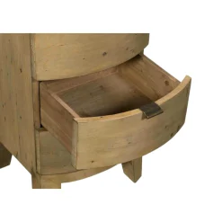 Commode étroite 7 tiroirs bois recyclé BELFAST