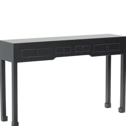 Console asiatique 4 tiroirs hévéa 120cm MAORI