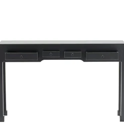 Console asiatique 4 tiroirs hévéa 120cm MAORI