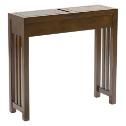 Console bois massif style colonial MAORI