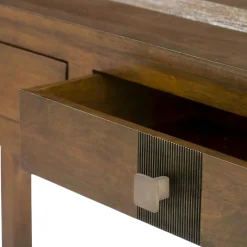 Console bois massif style rétro GALA