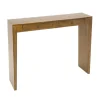 Console bois massif 2 tiroirs MAORI