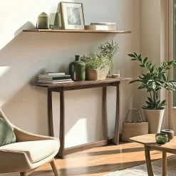 Console 120cm en bois de mindi ARCUS