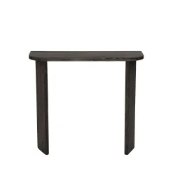 Console d'entrée moderne en bois grisé SITIA