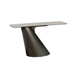 Console design en céramique blanche GIULIA